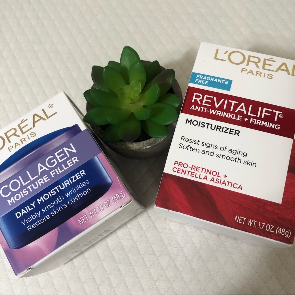 L’Oréal self care bundle moisturizer 💙 All New Items.